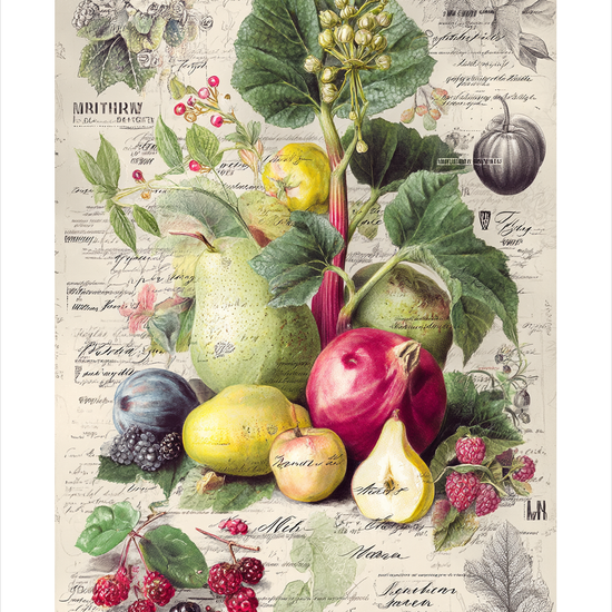 Sødme under blæk og blad - No Frame, With White Border