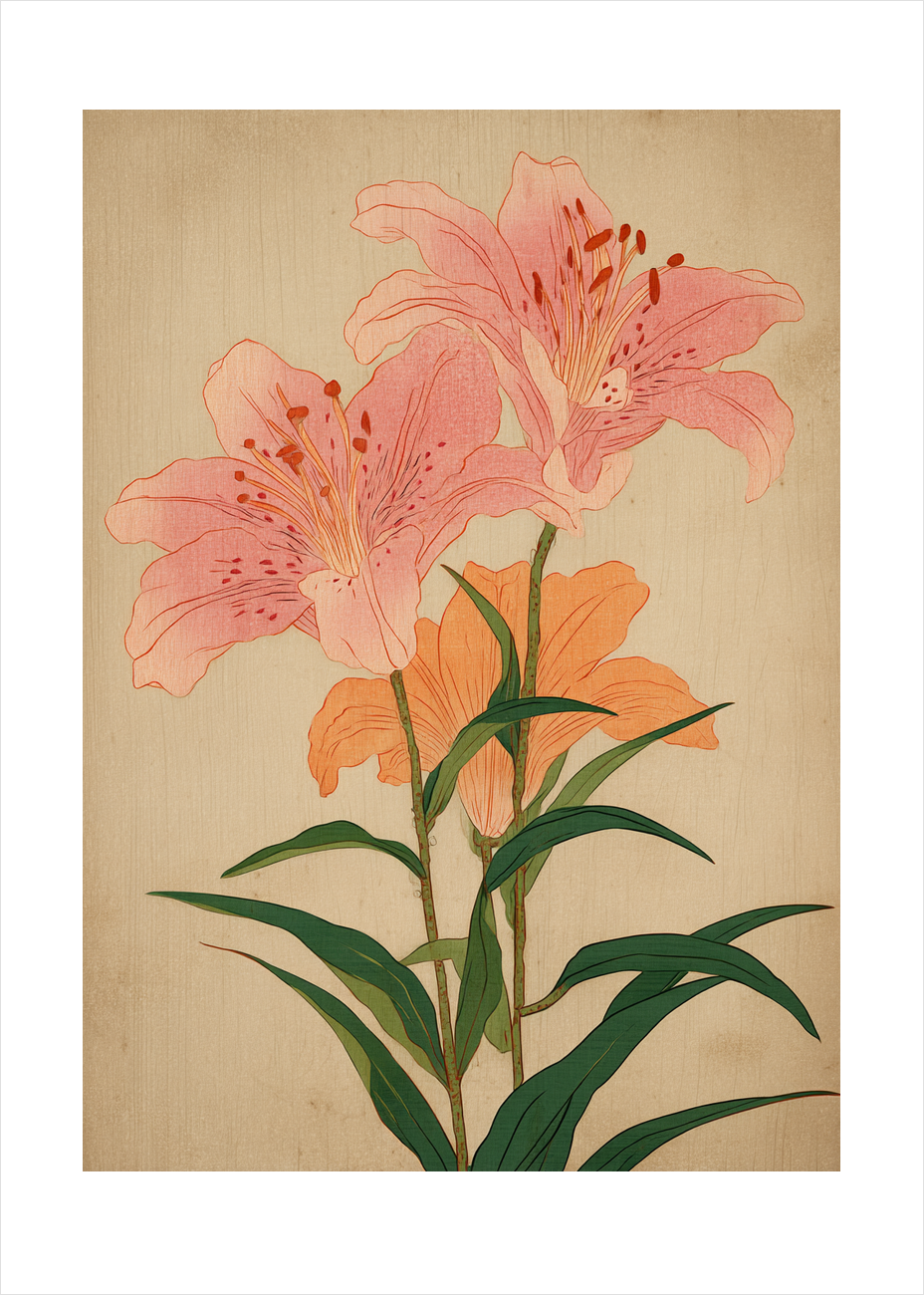 Duftens stille sang - No Frame, With White Border