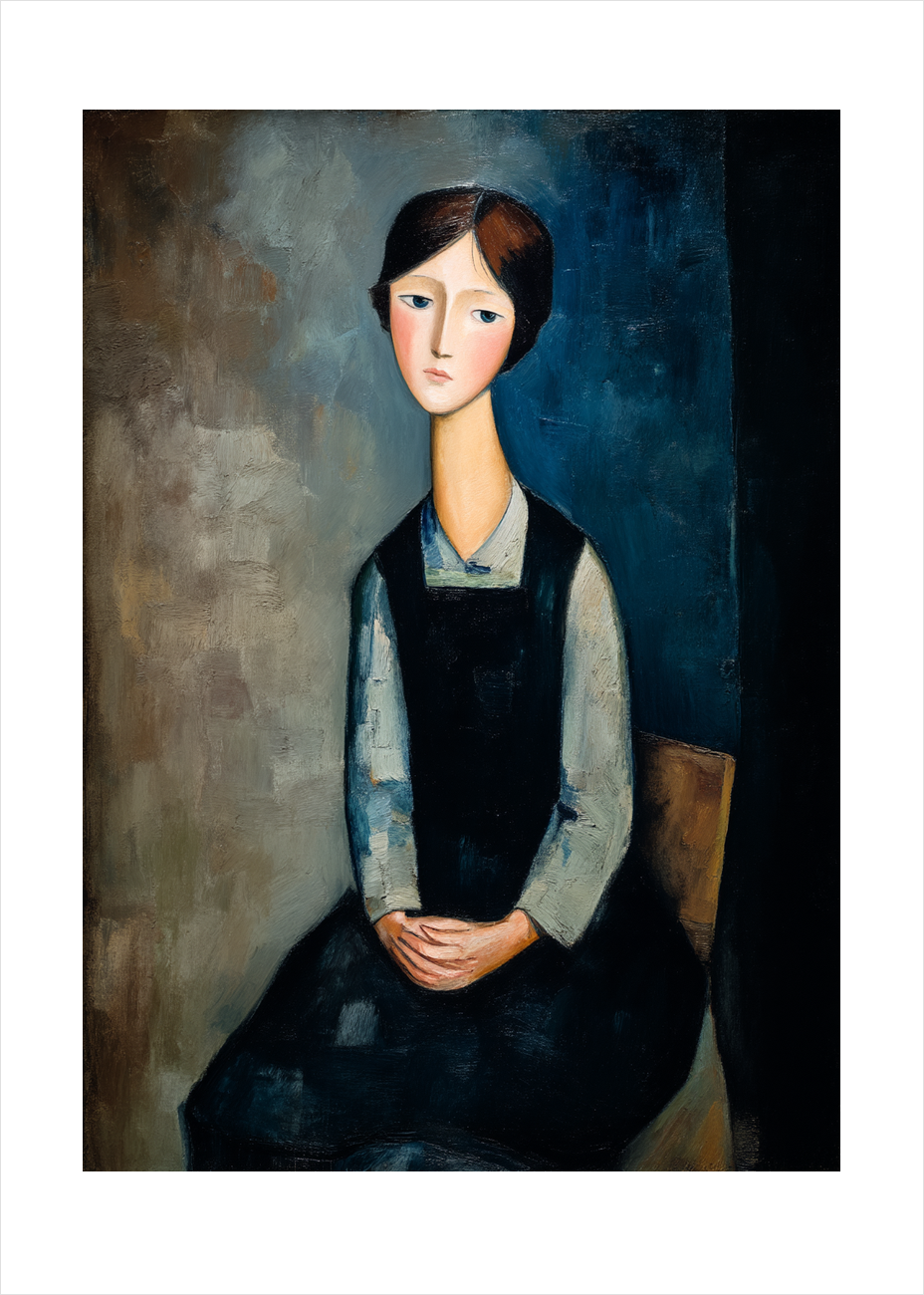 Stilhedens bløde ekko - No Frame, With White Border