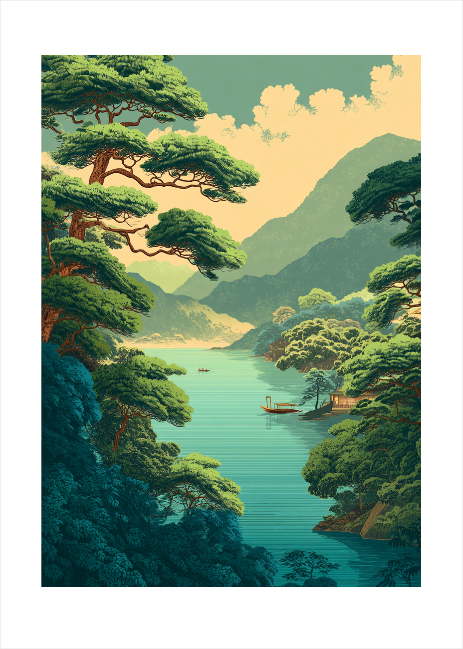 Smagen af morgenlys - No Frame, With White Border