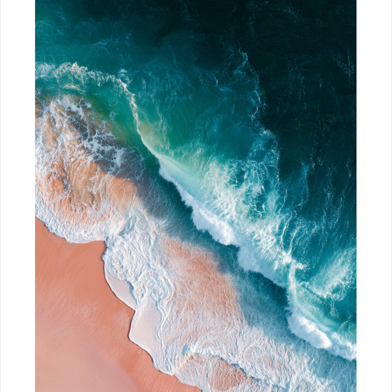 Havets kulde på tungen - No Frame, With White Border