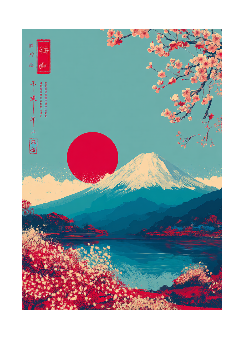 Solens stille klang - No Frame, With White Border