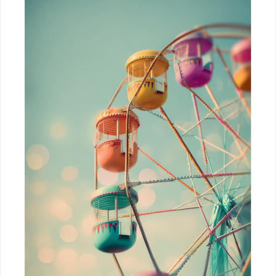 Hjulenes sagte klang - No Frame, With White Border