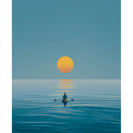 Solens varme på tungen - No Frame, With White Border