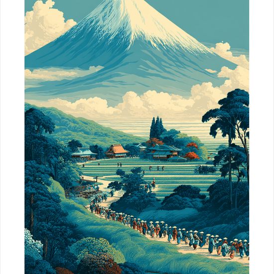 Fodtrin langs evighedens sti - No Frame, With White Border