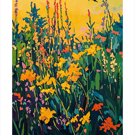 flugten over vildengens farvebrus - No Frame, With White Border