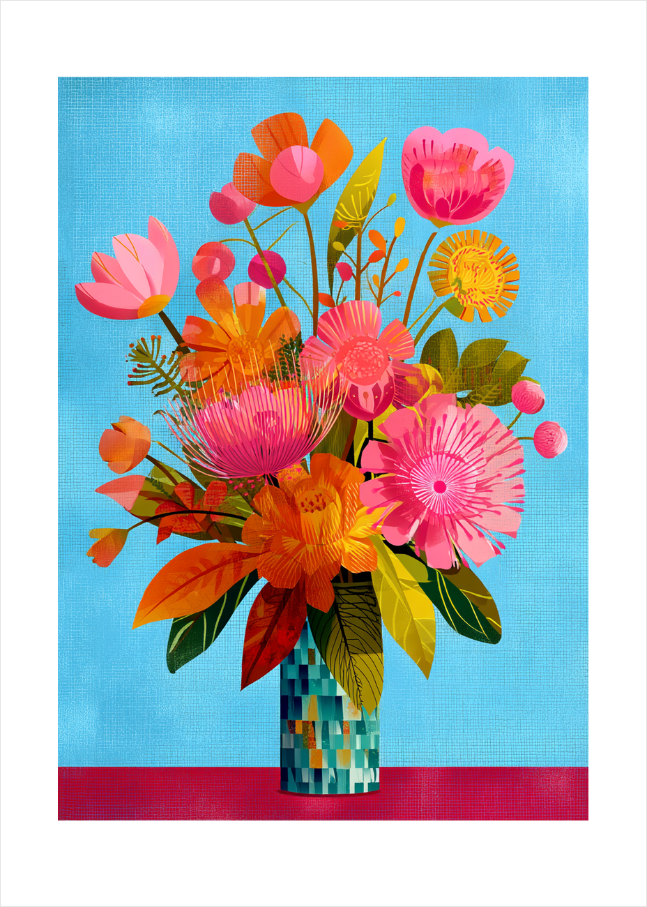 Sommerens bløde sus - No Frame, With White Border