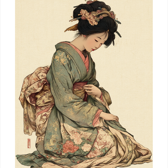 Silkets hvisken - No Frame, With White Border