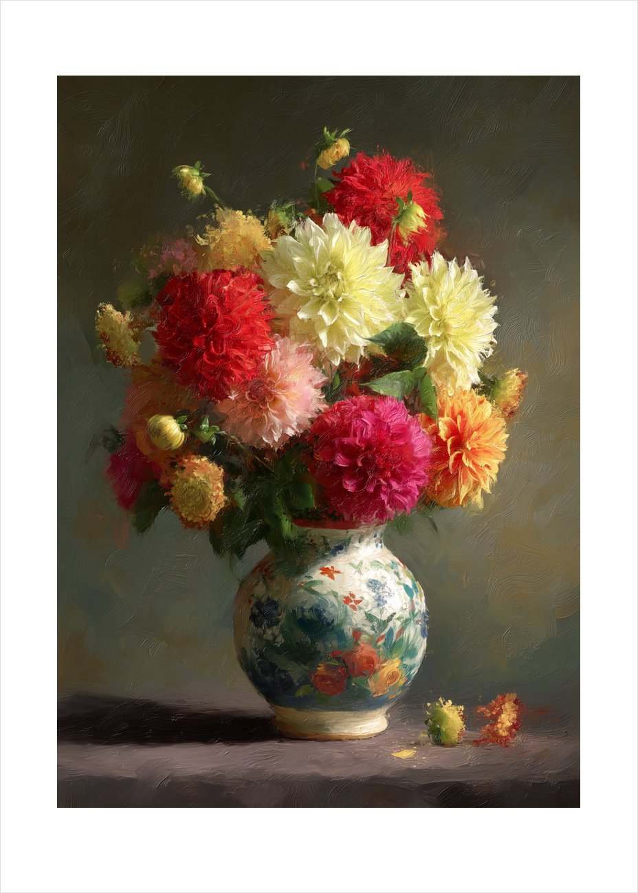 Duft af sommeraftens symfoni - No Frame, With White Border