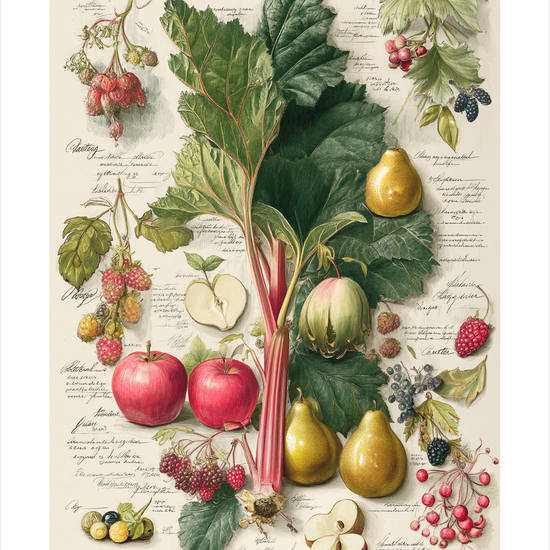 Duften af sommerens syrlighed - No Frame, With White Border