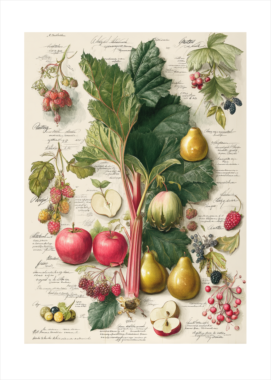 Duften af sommerens syrlighed - No Frame, With White Border