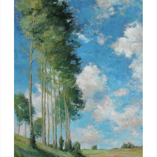 Luften synger i træerne - No Frame, With White Border