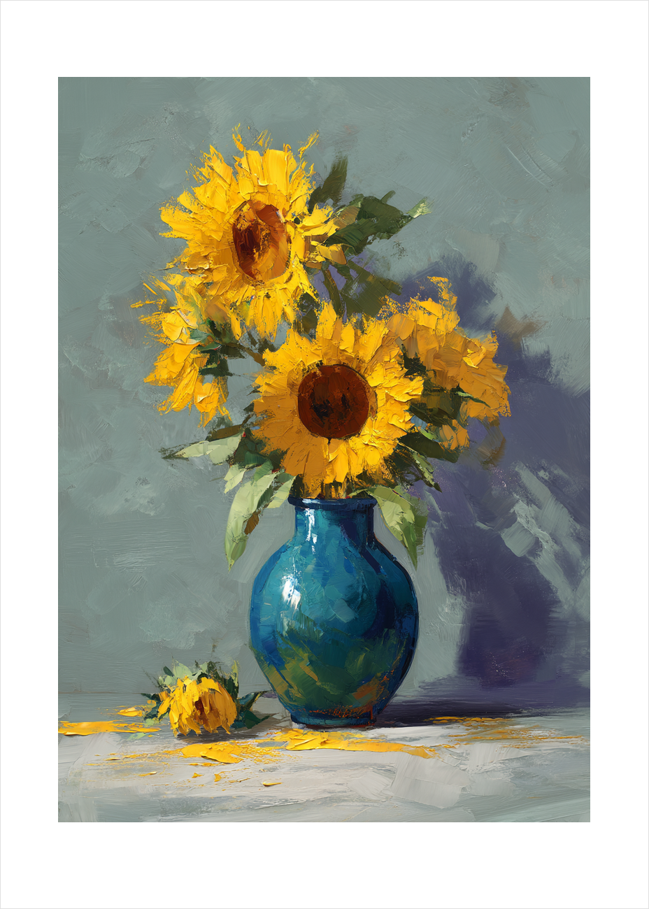 Solens smag af honning - No Frame, With White Border