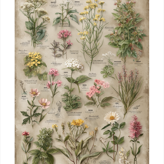 Duft af glemte haver - No Frame, With White Border