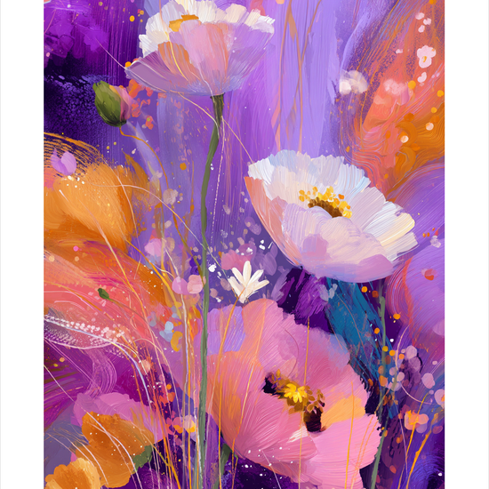 Takt af tusind farver - No Frame, With White Border