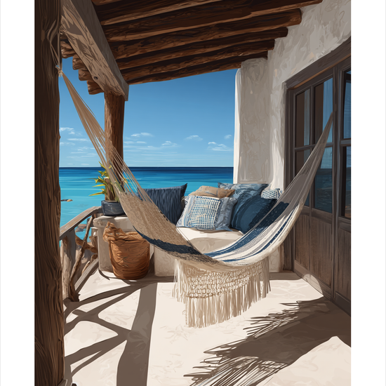 Havsus og svale drømme - No Frame, With White Border