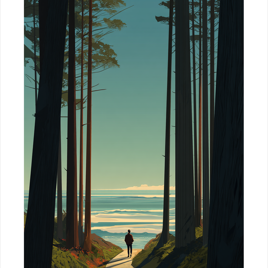 Hjertets stille bølgeslag - No Frame, With White Border