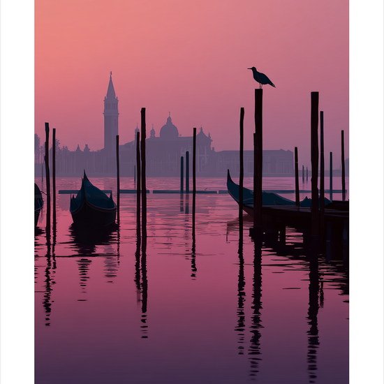 Morgenens salte hvisken - No Frame, With White Border