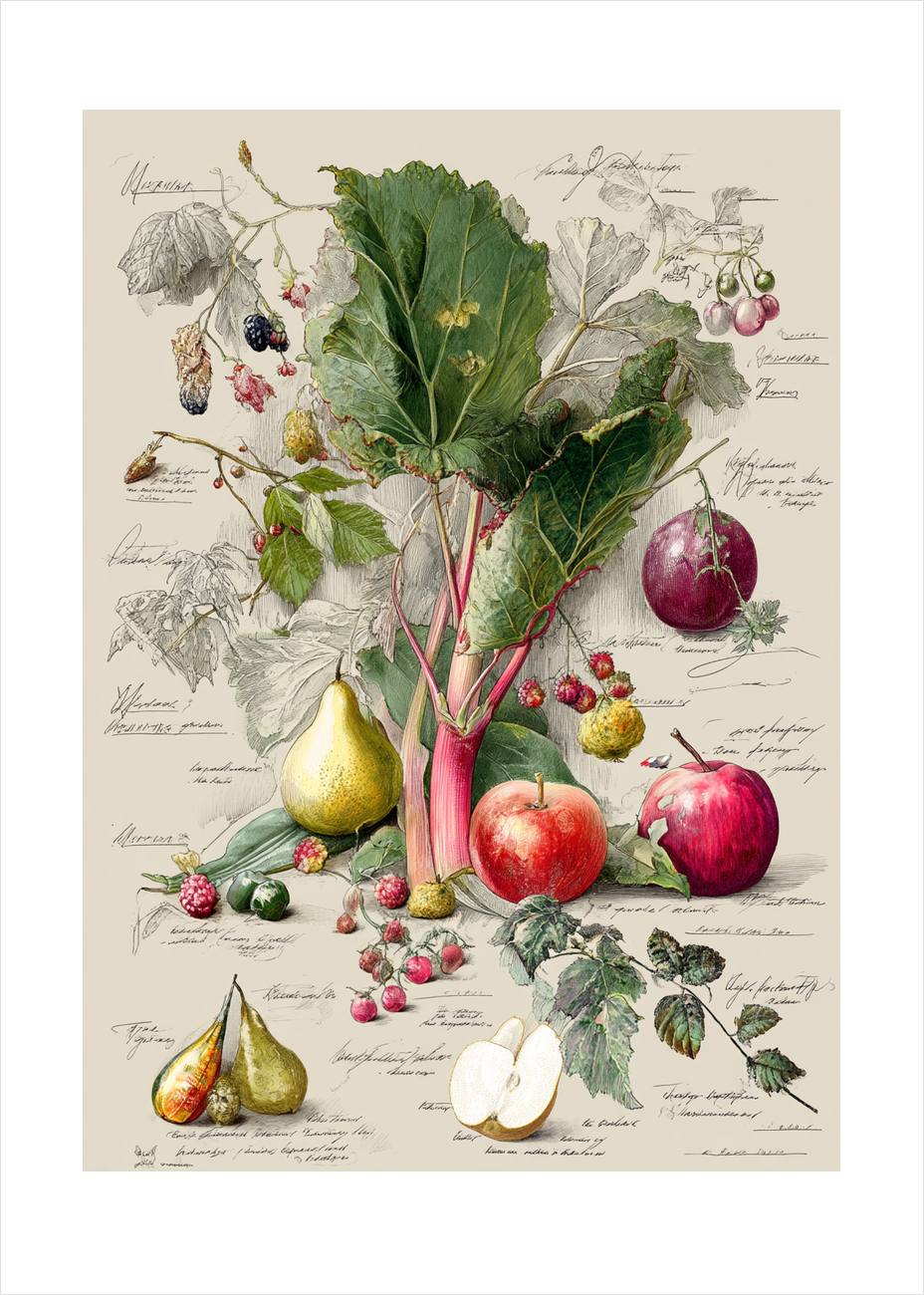 Smagens grønne hvisken - No Frame, With White Border