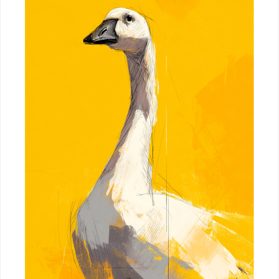 Et silkeblødt kald - No Frame, With White Border