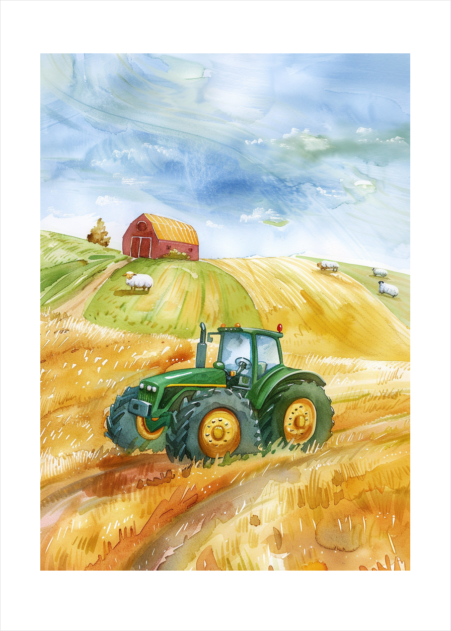 Høstens blide hvisken - No Frame, With White Border