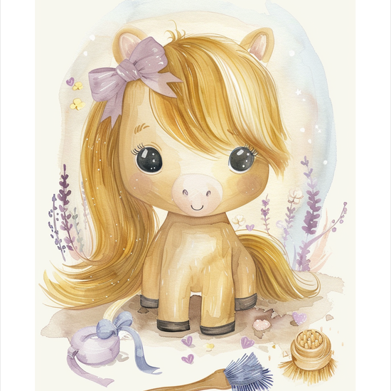 Lavendelens blide hvisken - No Frame, With White Border