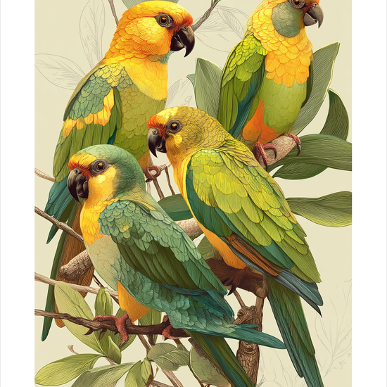 Fjerenes varme hvisken - No Frame, With White Border