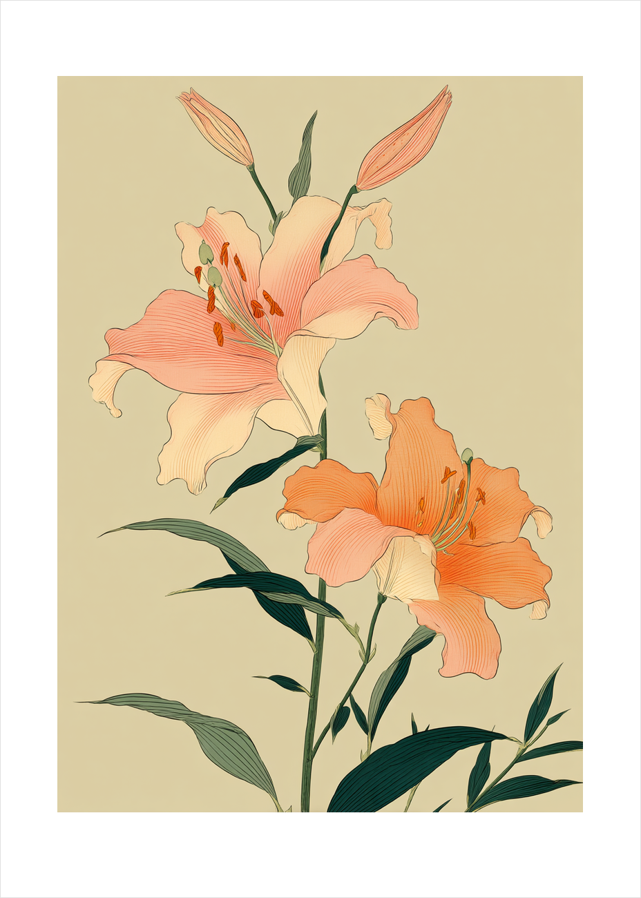 Hvisken i fløjlsblød luft - No Frame, With White Border