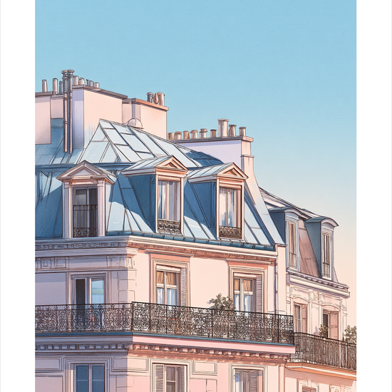 Morgenens stille klang - No Frame, With White Border