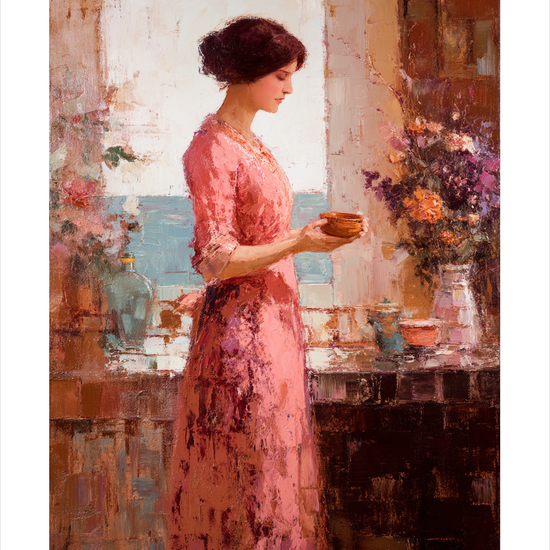 Smagens stille ritual - No Frame, With White Border