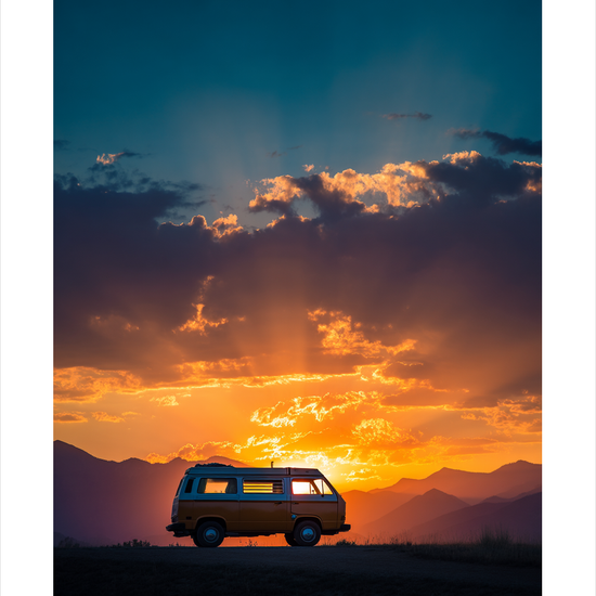 Solens varme hvisken - No Frame, With White Border