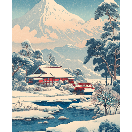 Stilhedens hvide hvisken - No Frame, With White Border