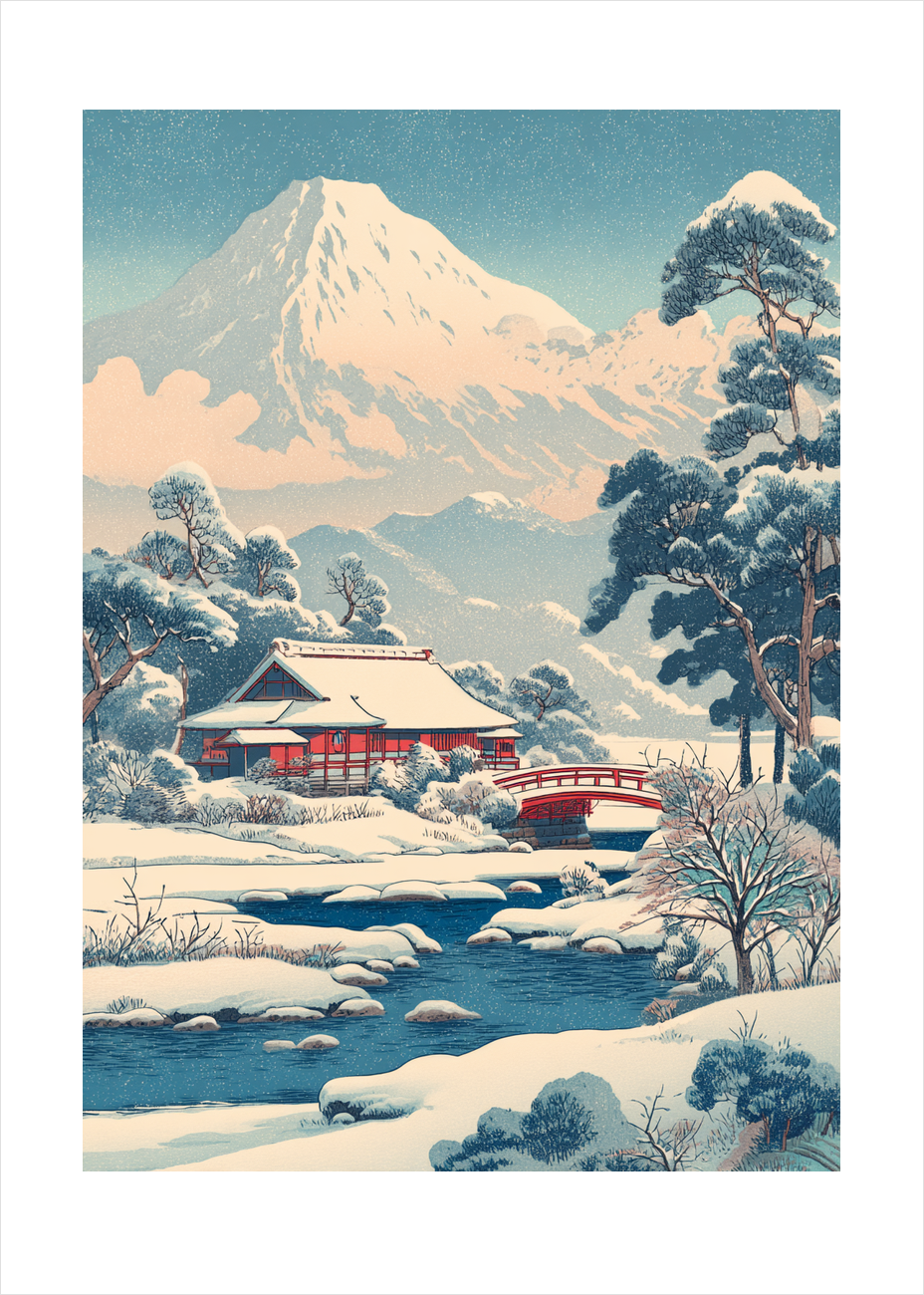 Stilhedens hvide hvisken - No Frame, With White Border