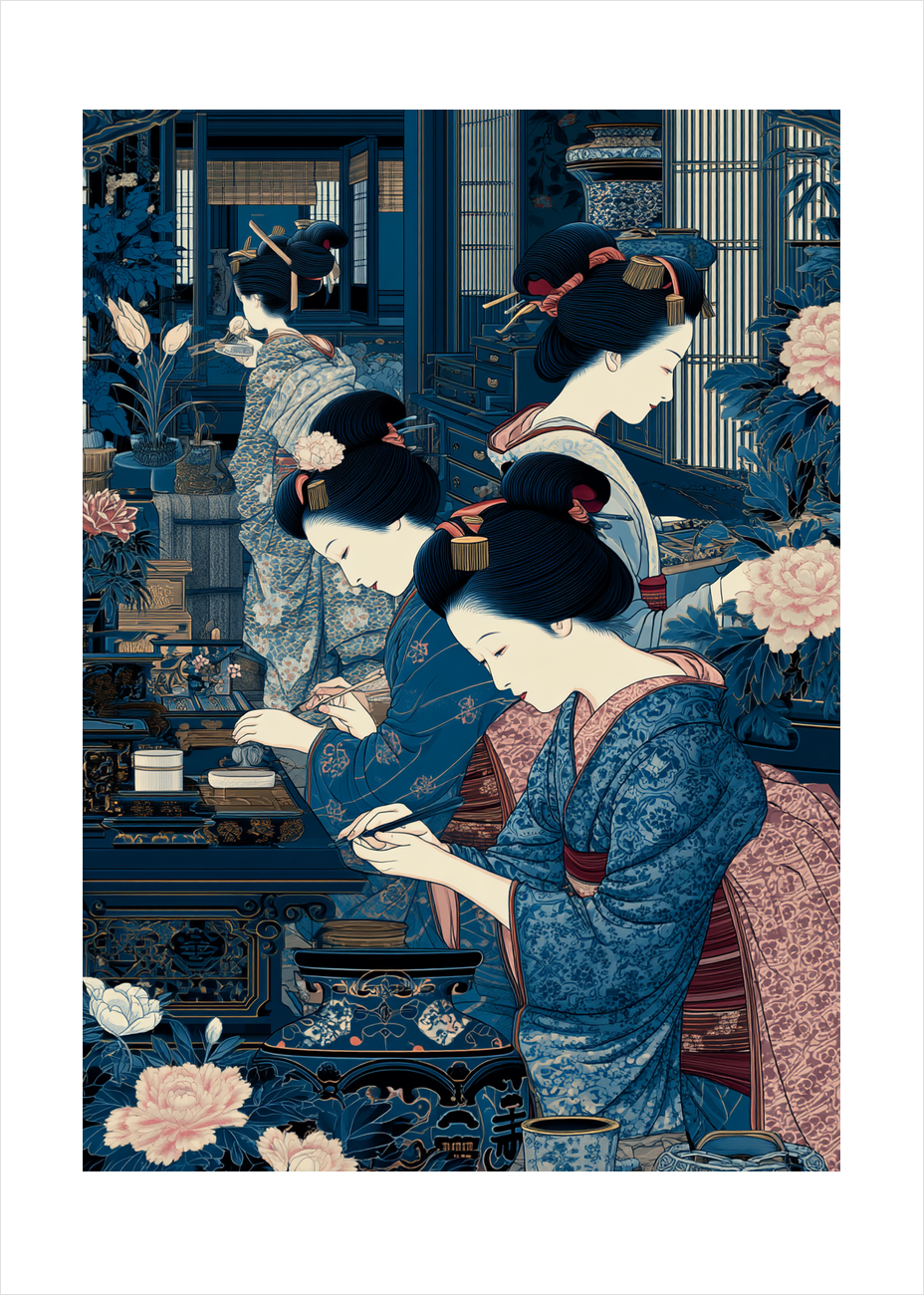 Børstens bløde sus - No Frame, With White Border