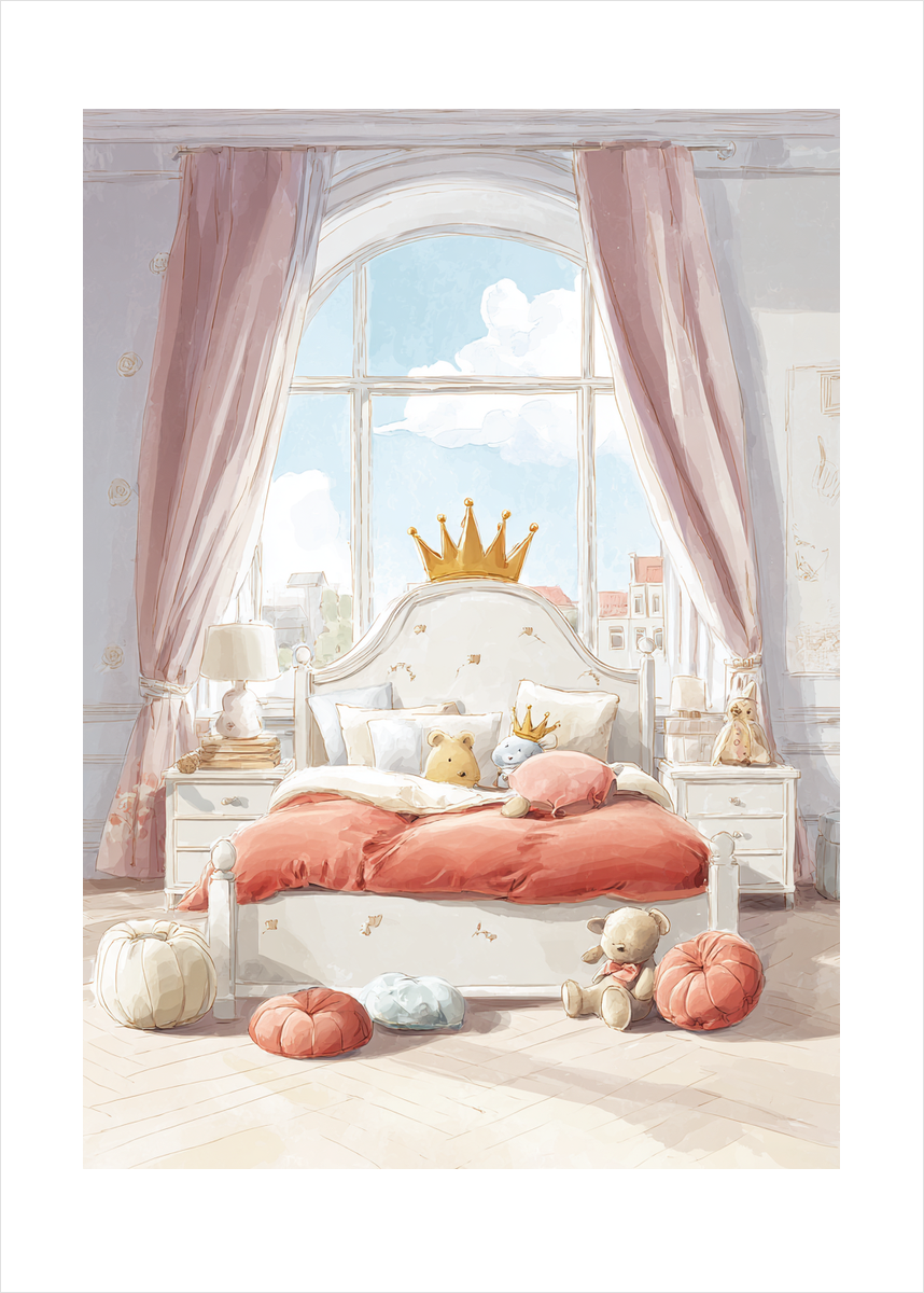 Kongelig hvisken af blødhed - No Frame, With White Border