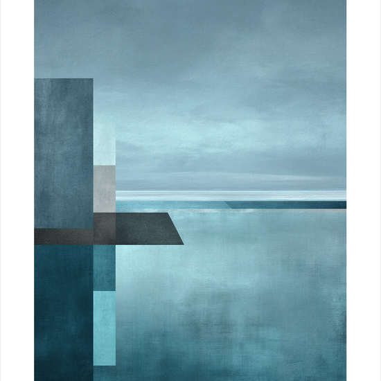 Salt på tungen ved horisonten - No Frame, With White Border