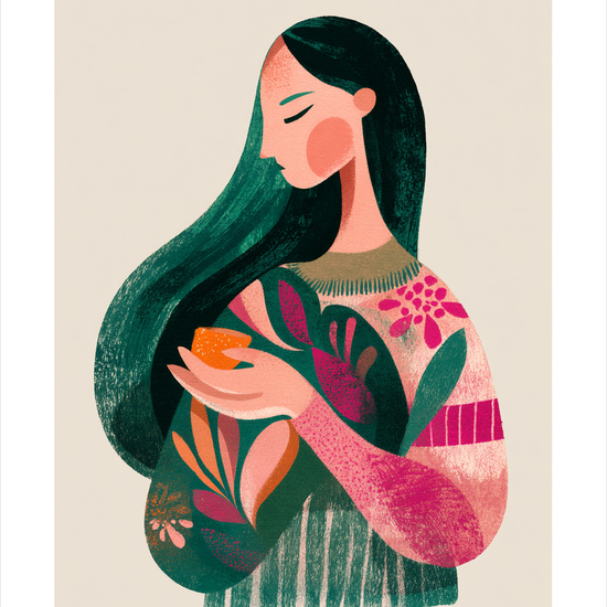 Smagen af grønne minder - No Frame, With White Border