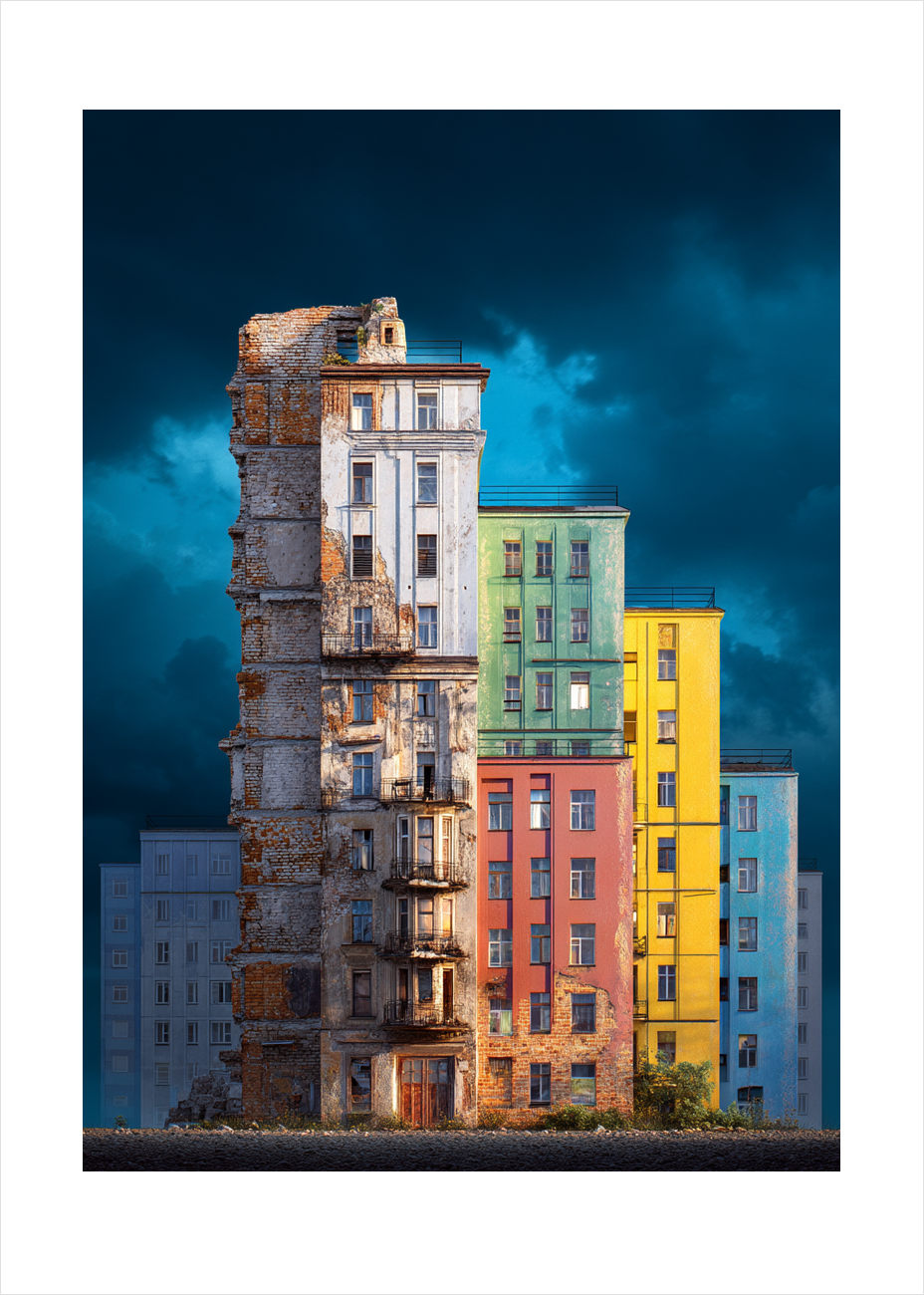 Smagen af rust og regn - No Frame, With White Border