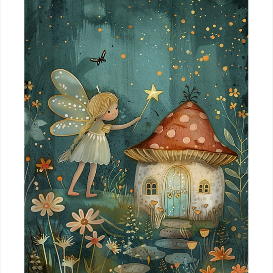 Måneskinets blide berøring - No Frame, With White Border