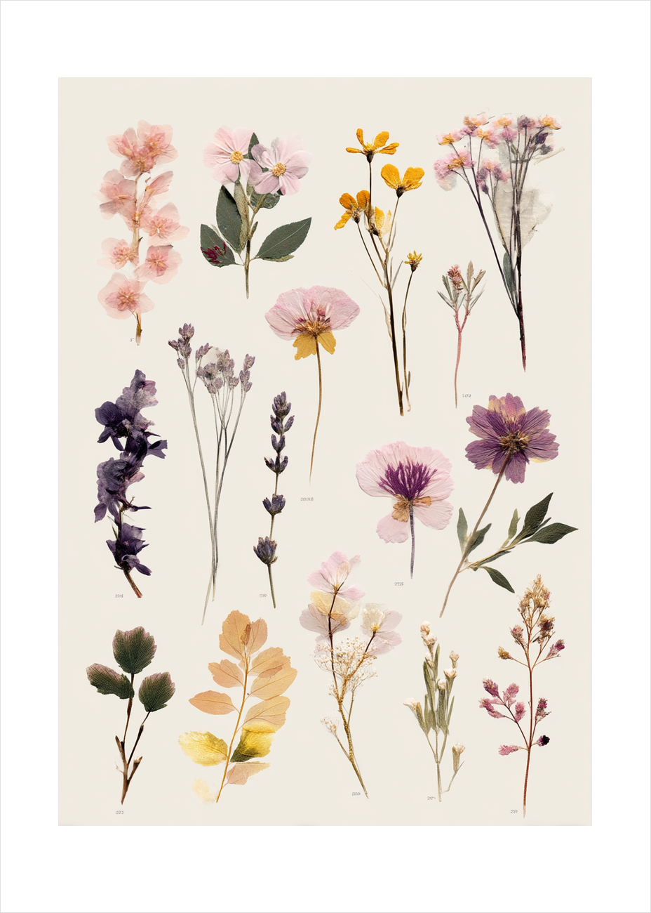 Hvisken fra tørret flora - No Frame, With White Border