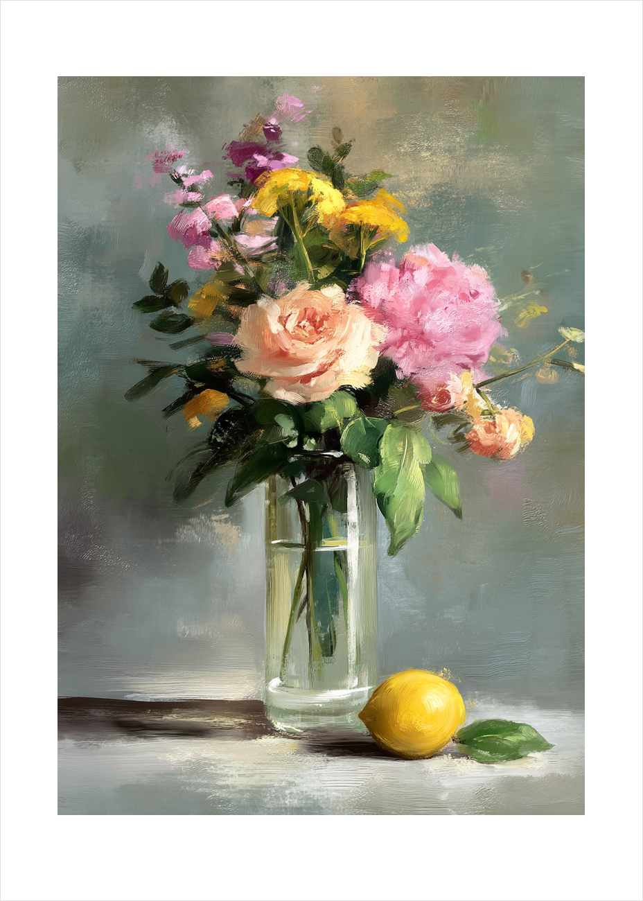 Duft af fløjl og citron - No Frame, With White Border