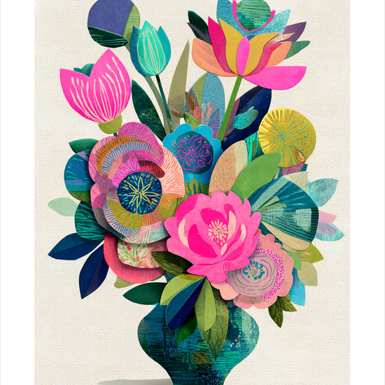 Farvens stille sus - No Frame, With White Border