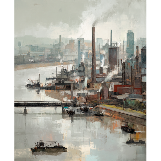 Stålens kolde kærtegn - No Frame, With White Border