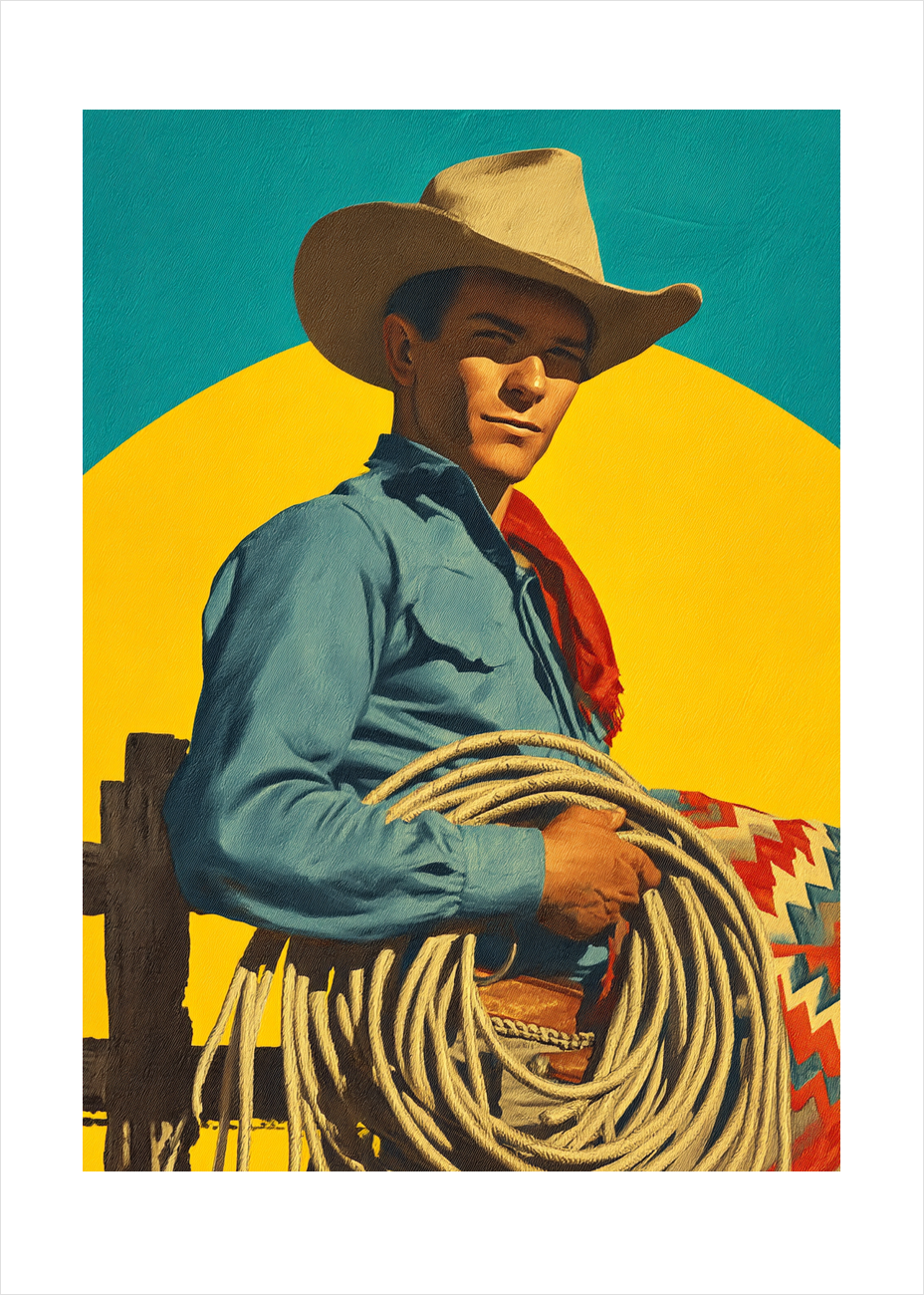 Hvisken fra rebet - No Frame, With White Border