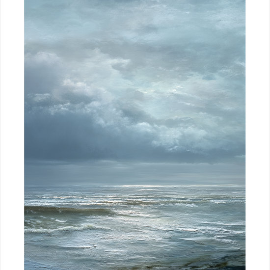 Havets kolde hvisken - No Frame, With White Border