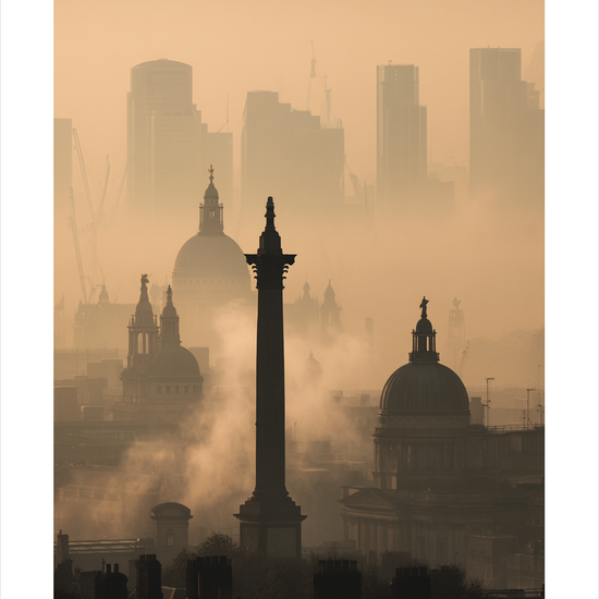 Tågens stille hvisken - No Frame, With White Border