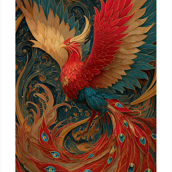 Varme der hvisker - No Frame, With White Border