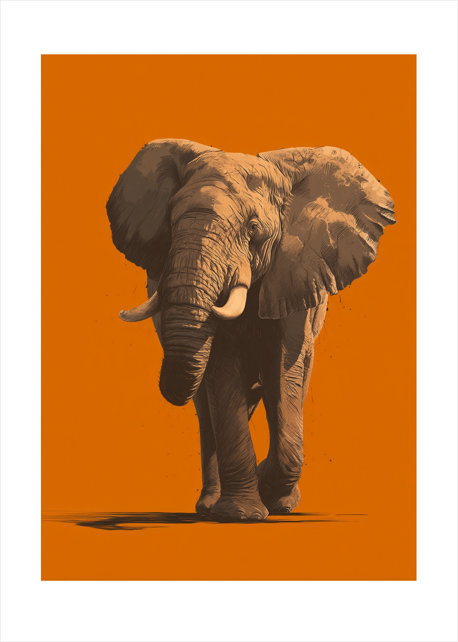 Genlyd af varm trompet - No Frame, With White Border