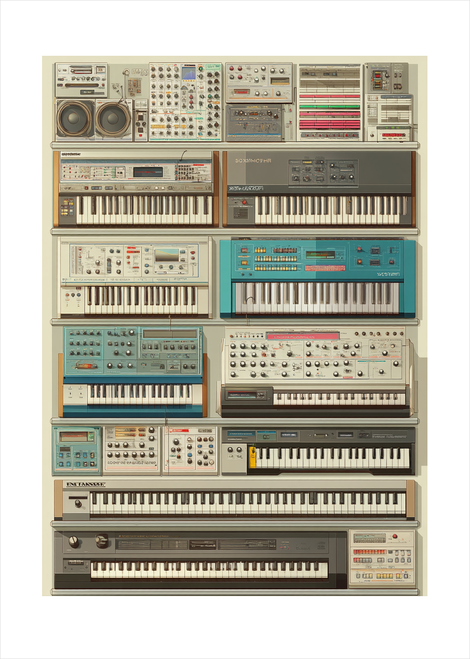 Lydens farve og tekstur - No Frame, With White Border