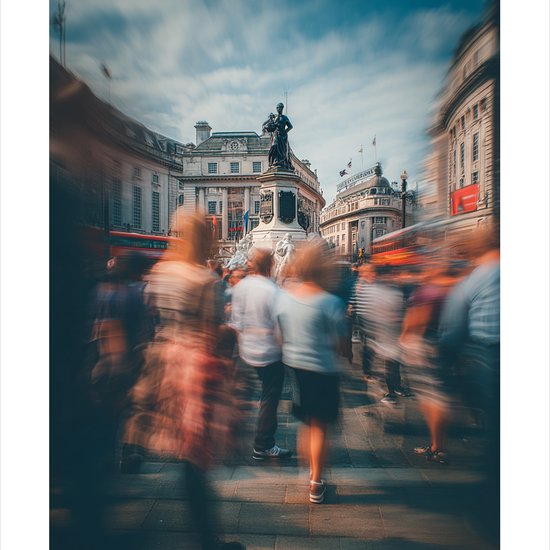 Byens sus af stemmer - No Frame, With White Border